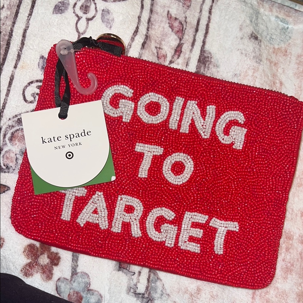 Kate Spade x Target beaded clutch